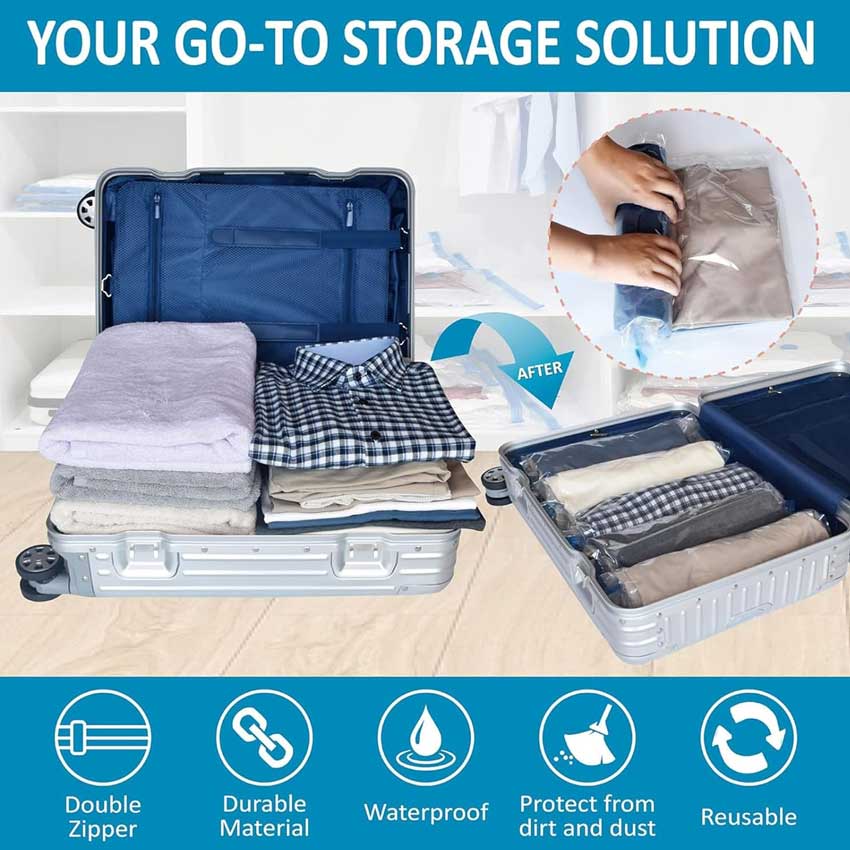 Vacuum Storage Bags With Hand Pump